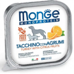 M&auml;rg koeratoit Monge Monoprotein Turkey/Citrus Fruits, kalkun, 0.15 kg