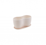 Lillepott, keraamiline, 29.5 cm x 12 cm, h&otilde;be