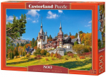 Pusle Castorland Castle Peles Romania 500 el. B-53292, 500 tk