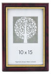 Fotoraam ECO 1301114, 10 cm x 15 cm, kuldne/punane