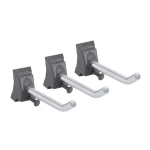 Konks Elfa, 9.6 cm x 2.4 cm, hall, 3 tk