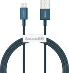 Kaabel Baseus CALYS-A03, Lightning/USB, 100 cm, sinine v.