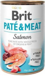 M&auml;rg koeratoit Brit Pat&eacute; & Meat Salmon, l&otilde;he, 0.4 kg