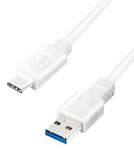 Kaabel Logilink USB - USB-C CU0172 USB, USB-C, 0.15 m, valge v.