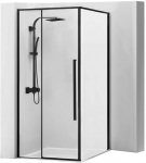 Du&scaron;ikabiin Rea Solar REA-K6412, ruudukujuline, aluseta, 88.5 cm x 89 cm x 195 cm