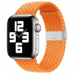 Rihmad iLike, Braided Fabric Strap Apple Watch 38/40/41mm, oranž v.