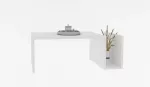 Kohvilaud Kalune Design Memo, valge v., 50 cm x 86.8 cm x 32.4 cm