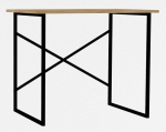 Kirjutuslaud Kalune Design Addis 495SSE1515, 90 cm x 56 cm, 76 cm, tamm v./must v.
