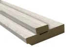 Ukseleng Domoletti, 202.4 cm x 8 cm x 3.3 cm, chalet tamm v.