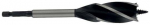Puur Tivoly Wood Drill Bit, puit, keermega, kuuskant, 30 mm x 16.5 cm