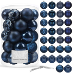 J&otilde;ulupuu m&auml;nguasjade komplekt Springos CA0873, s&uuml;gavsinine v., 8 cm, 8 cm, plastik, 30 tk
