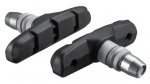 Piduriklotsid Shimano ALIVIO/ACERA BR-M330 S65T V-brakes, metall, h&otilde;be v./must v., 2 tk