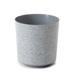 Lillepott Lamela Gama, plastik/pol&uuml;prop&uuml;leen (pp), 19.5 cm x 19.5 cm, &Oslash; 19.5 cm, hall v.