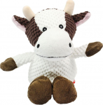 M&auml;nguasi koerale, pehme Aqua Nova Cow 4092, pruun v./valge v.