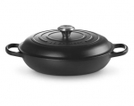 Malmpott Le Creuset Cauldrons, 30 cm, 3.5 l, must v.