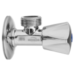 Nurgaventiil Invena ZW-10-015-L, wc paagi jaoks, segistile, 1/2" x 1/2"