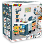 Komplekt rollim&auml;nguks, kaupluse kassa ja k&auml;ru Smoby Maxi-Supermarket 2023, tume t&uuml;rkiissinine v.