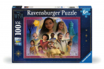 Pusle Ravensburger Disney Wish 01048, 36 cm x 49 cm, 100 tk, mitmev&auml;rviline
