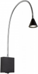 Valgusti seinale Lucide Buddy 18293/03/30, LED, 4000 &deg;K, 1 x 4 W, must v./kroom v.