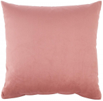 Dekoratiivne padi Home4you Velvet 2, roosa, 45 cm x 45 cm