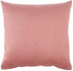 Dekoratiivne padi Home4you Velvet 2, roosa v., 45 cm x 45 cm