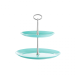 Serveerimisalus Ambition Valencia, 25 cm x 23 cm, 25 cm, Sinine v./Kuldne v.