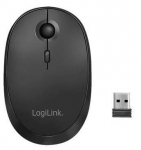 Juhtmevaba arvutihiir Logilink Funk, must