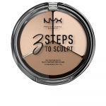 Kontuuripaletid NYX Professional Makeup 3 Steps To Sculpt, fair, 5 g