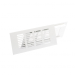 Ventilatsioonirest DF.1850, 20 cm x 8 cm, plastik, h&otilde;be, 2 tk