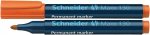 Veekindel marker Schneider Maxx 130 65S113006, 1 - 3 mm, oranž v.