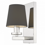 Valgusti seinale Cosmo Light London W01014CH-BK, E14, 1 x 40 W, h&otilde;be v.