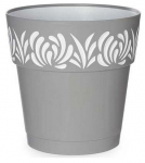 Lillepott Stefanplast Gaia, plastik, hall v.