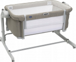 Beebi reisivoodi Chicco Next2Me Magic Evo 99 x 73.5 cm, pruunikas hall v.