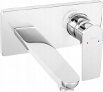 Peidetud valamusegisti Ferro Algeo Square BAQ3PA18, h&otilde;be v.