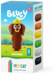 Plastiliini komplekt Hey Clay Bluey Snickers, pruun v.