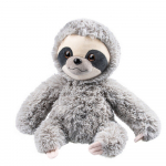 Pehme m&auml;nguasi laiskloom Fancy, hall, 27 cm