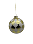 J&otilde;ulupuu ehe Christmas Touch EBC440037, kuldne v./valge v., 8 cm, klaas