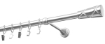 Kardinapuu Olimp Genua, 250 cm, &Oslash; 19 mm, roostevaba teras v.