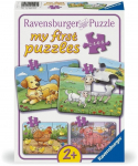 Pusle 4in1 Ravensburger Farm, 15 cm x 21 cm, 20 tk, mitmev&auml;rviline