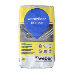 P&otilde;randa tasandussegu Saint-Gobain Weber Floor 110 Fine 4-50 mm, tasandav, 20 kg