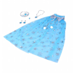 Kost&uuml;&uuml;m lastele, kuninganna Ice Queen ZA6028, sinine/h&otilde;be