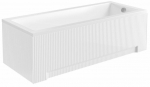 Vann, sisseehitatav Besco Modern, 140 cm x 70 cm x 53.5 cm, ristk&uuml;lik, valge