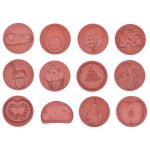 Templite komplekt Eduplay Nutrition, punane v.