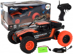 Rc maastikuauto Lean Toys Racing Rally Desert Truck, 1:24, oranž
