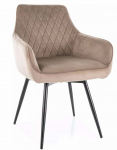 S&ouml;&ouml;gitoa tool Marlo, matt, tume beež v&auml;rv, 58 cm x 55 cm x 88 cm