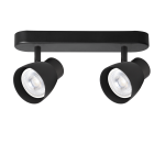 Valgusti lagi Light Prestige Dravo, GU10, 2 x 8 W, must v.