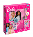 Loominguline teemantmosaiigi komplekt, p&auml;evik Totum Barbie 501218, roosa v.