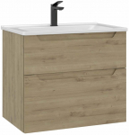 Vannitoakapp valamuga Kalune Design Messina, tamm v., 45 cm x 65 cm x 55 cm