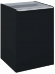 Valamualune vannitoa kapp Elita Lofty 168305, matt must v., 48.7 cm x 50 cm x 69.5 cm