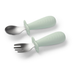 S&ouml;&ouml;giriistade komplekt lastele BabyOno Be Active 1665/04, 1 aasta, roostevaba teras/silikoon, roheline v.